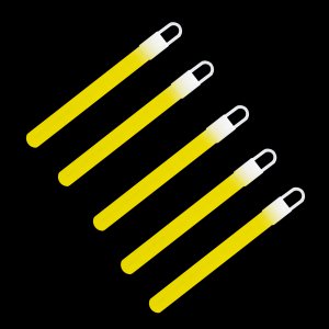 4 Inch Light Sticks - Yellow