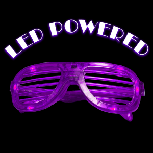 purple led sunglasses
