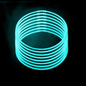 22 Inch Glowstick Necklaces - Aqua
