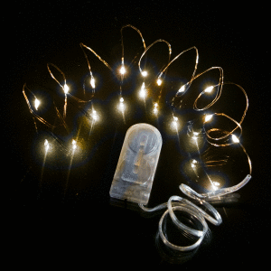 39 Inch Copper Wire Fairy Lights - Warm White