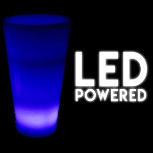 Glow in the Dark LED Light Up Shot Glass - 2 oz- Blue