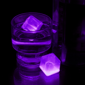 LED Light Up Ice Cubes - Purple