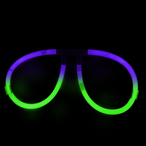 Glow Eyeglasses - Aviator - Bi Green/Purple