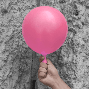LED Light Up 14 Inch Blinky Balloons - Pink