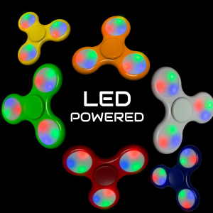LED Light-Up Fidget Spinners