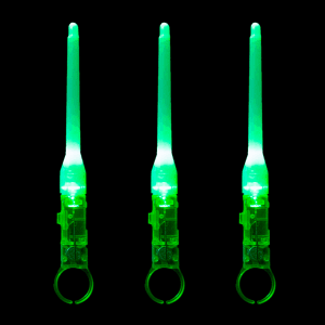 5.5" Light-Up Sword Ring- Green