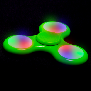 LED Light-Up Fidget Spinner - Green