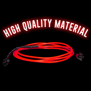 3 Foot Light-Up EL Wire - Red