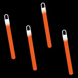 4 Inch Light Sticks - Orange