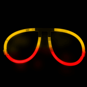 Glow Eyeglasses - Aviator - Bi Red/Yellow