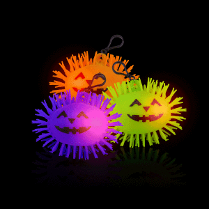 LED Halloween Puffers with Clip