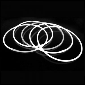 22 Inch Glowstick Necklaces - White