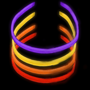22'' Twister Glowstick Necklaces - Solid Color Mix