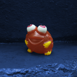 Light-Up Squeeze Frog- Red