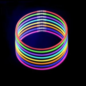 22 Inch Glowstick Necklaces - 8 Color Mix