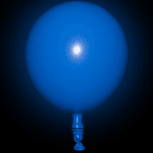 LED Light Up 14 Inch Blinky Balloons - Blue