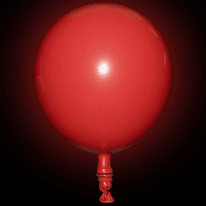 LED Light Up 14 Inch Blinky Balloons - Red