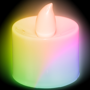 Light Up Tea Light Candles LED- Multicolor