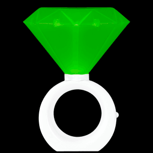 8" LED Diamond Ring Light- Green