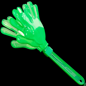 Light-Up Hand Clappers- Green