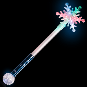 21" Snowflake Magic Ball Wand