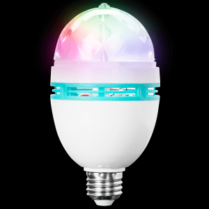 Rotating Disco Ball LED Light Bulb