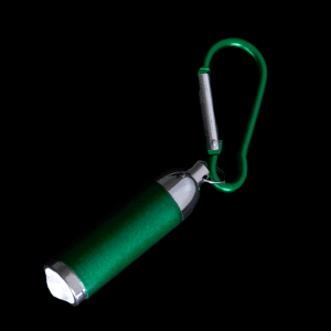 4" Super Flashlight Keychain- Green