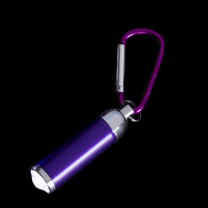 4" Super Flashlight Keychain- Purple