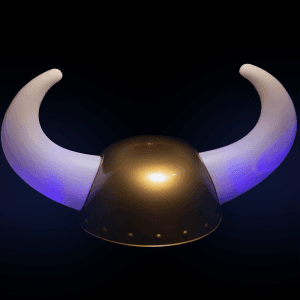 LED Light Up Viking Helmet