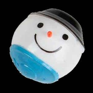 Sticky Splat Snowman Ball- Blue