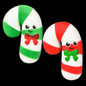 3.5" Squish Candy Cane- Assorted
