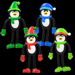 4.5" Bendable Penguin- Assorted