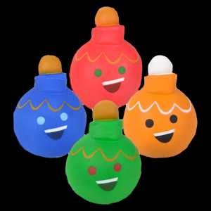 4" Squish Holiday Ornament- Assorted