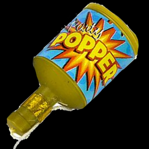 Champagne Poppers- Gold