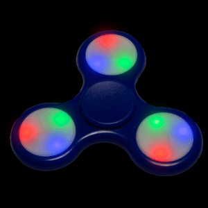 LED Light-Up Fidget Spinner - Blue