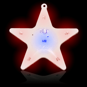 LED Blinky Magnet Pin - Twinkle Star