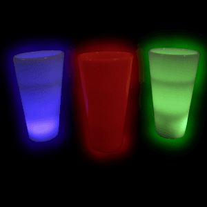 Glow in the Dark LED Light Up Shot Glass - 2 oz