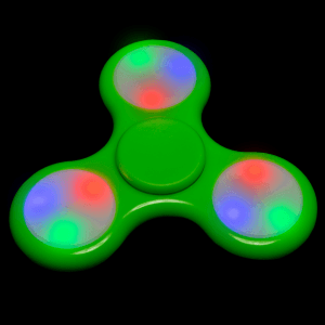 LED Light-Up Fidget Spinner - Green