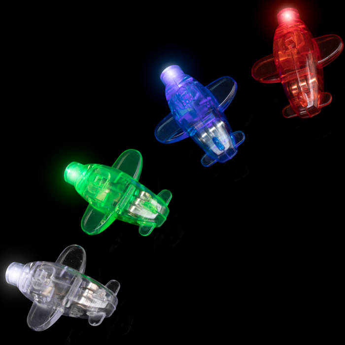1.5" Light-Up Plane Finger Lights