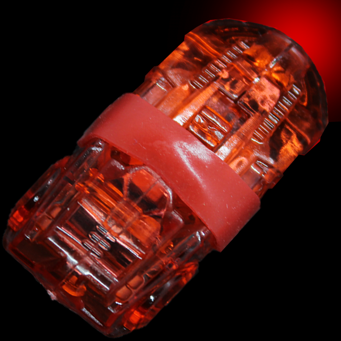 1.75" Light-up Car Finger Lights - Red