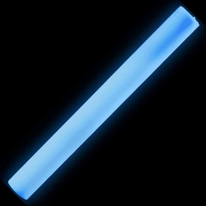 LED Light-Up Foam Stick Baton Supreme- Blue
