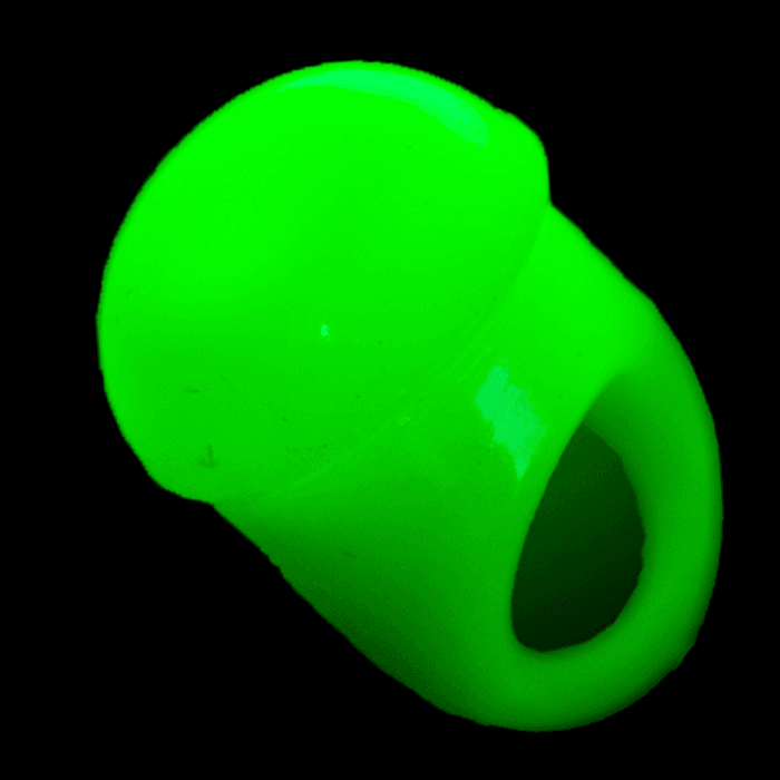 LED Flashing Jelly Ring- Green