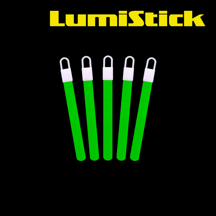 4 Inch Light Sticks - Green