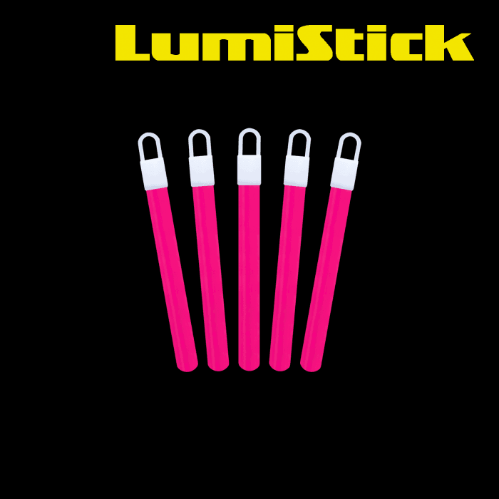 4 Pink Glow Stick