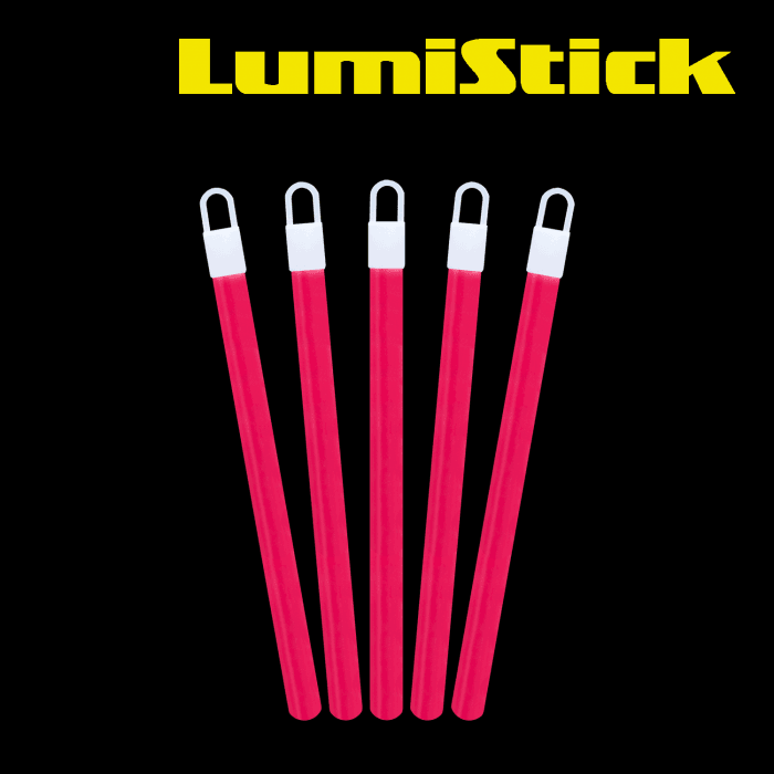 6 Inch Glowsticks - Red