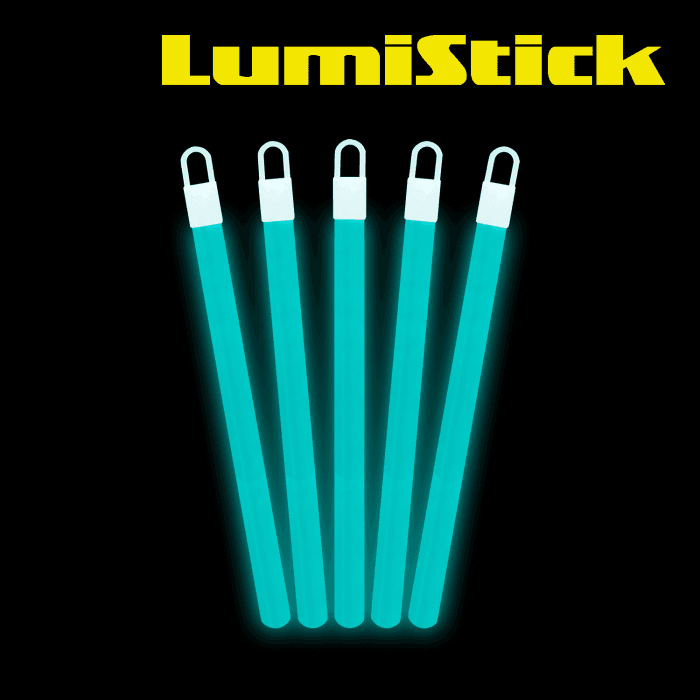 6 Inch Glowsticks - Aqua