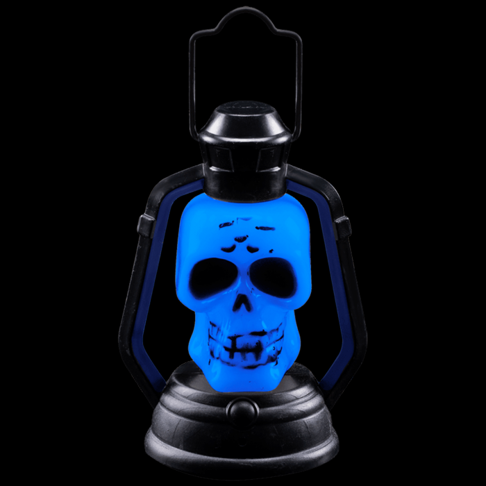 3.75" LED Halloween Lantern- Skull