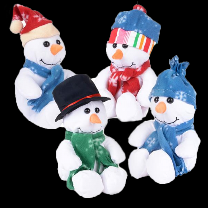 10" Plush Snowman (Assorted)