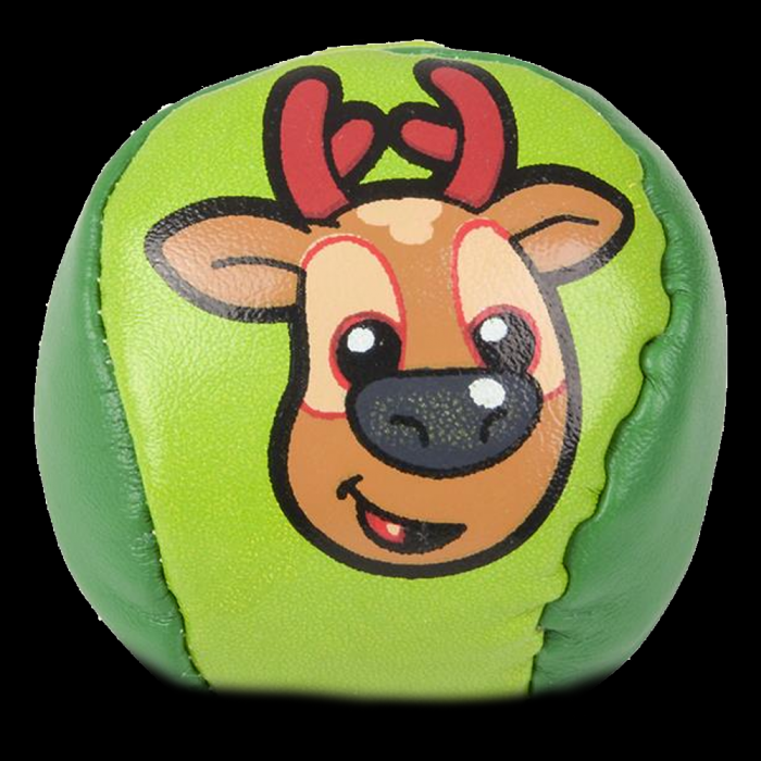 2" Christmas Kickball- Green