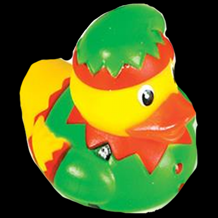 2" Holiday Duckies (Green)